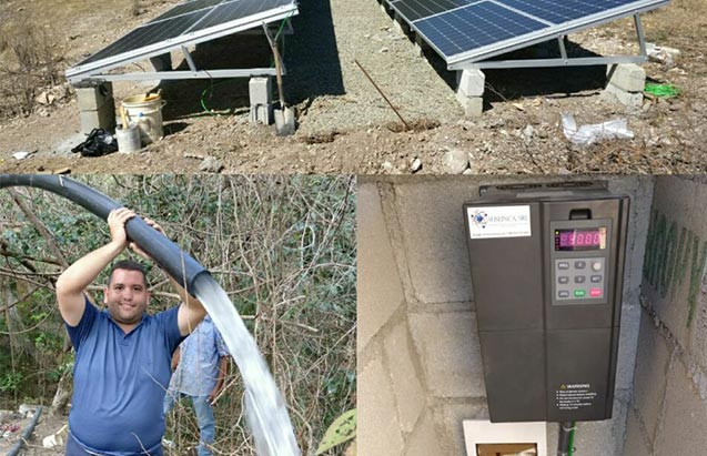 Solar pump inverter Application